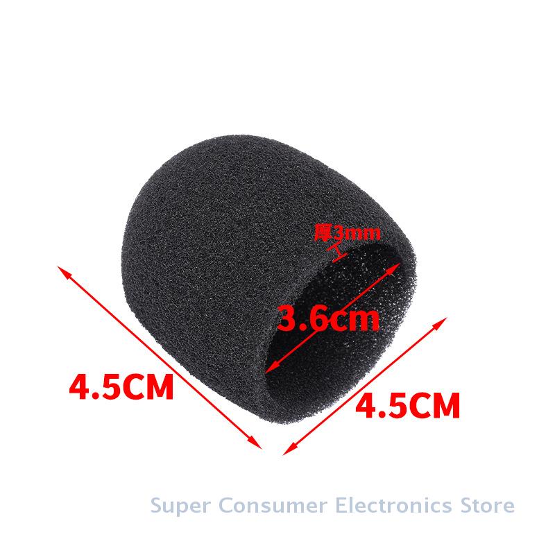 Shure Mic Mv7 - Foam Studio Windscreen Microphone Cover Protection