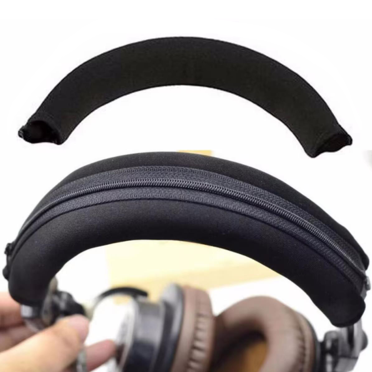 Audio Technica Headphone Ath-M20X - Zipper Headphone Protector Sleeve Cushion Pad