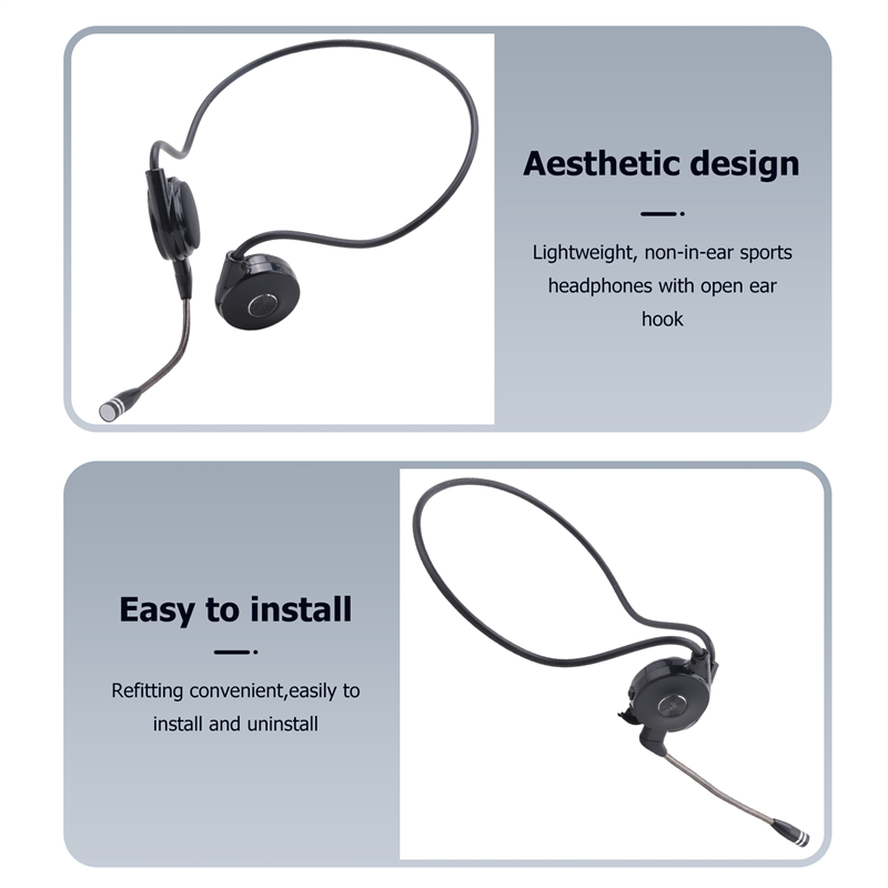 Excellent-Bone Conduction Earp - đánh giá và giá Sports Earphone Hook