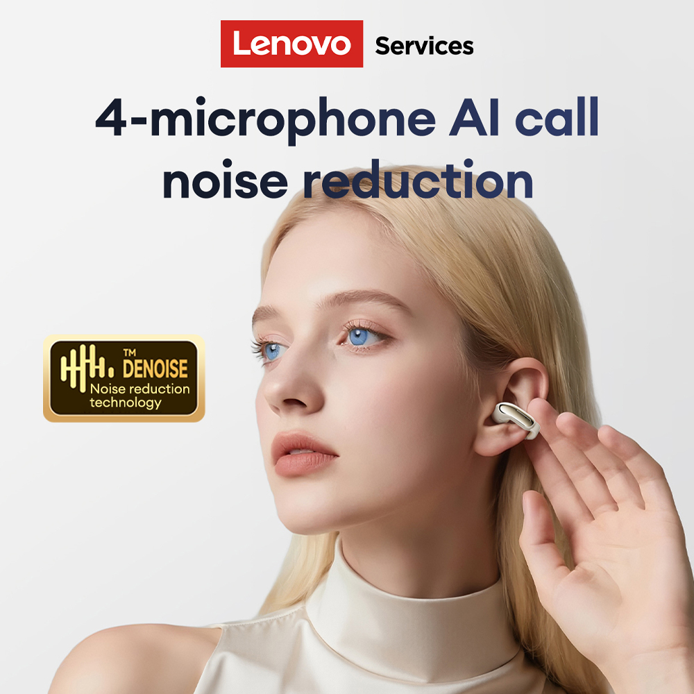 Lenovo LES-108 Bone Conduction - đánh giá và giá Wireless Earbuds Tws