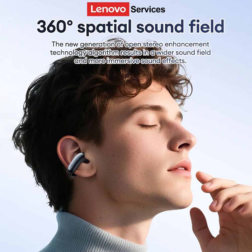Lenovo LES-108 Bone Conduction - đánh giá và giá Wireless Earbuds Tws