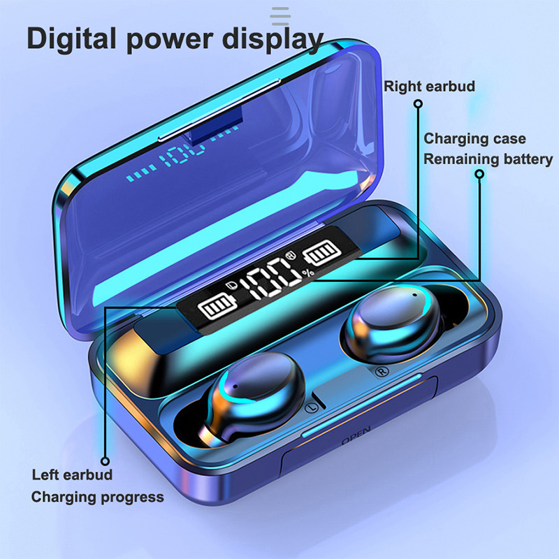 2026 F9 Wireless Earphones LED - đánh giá và giá Wireless Earbuds Tws