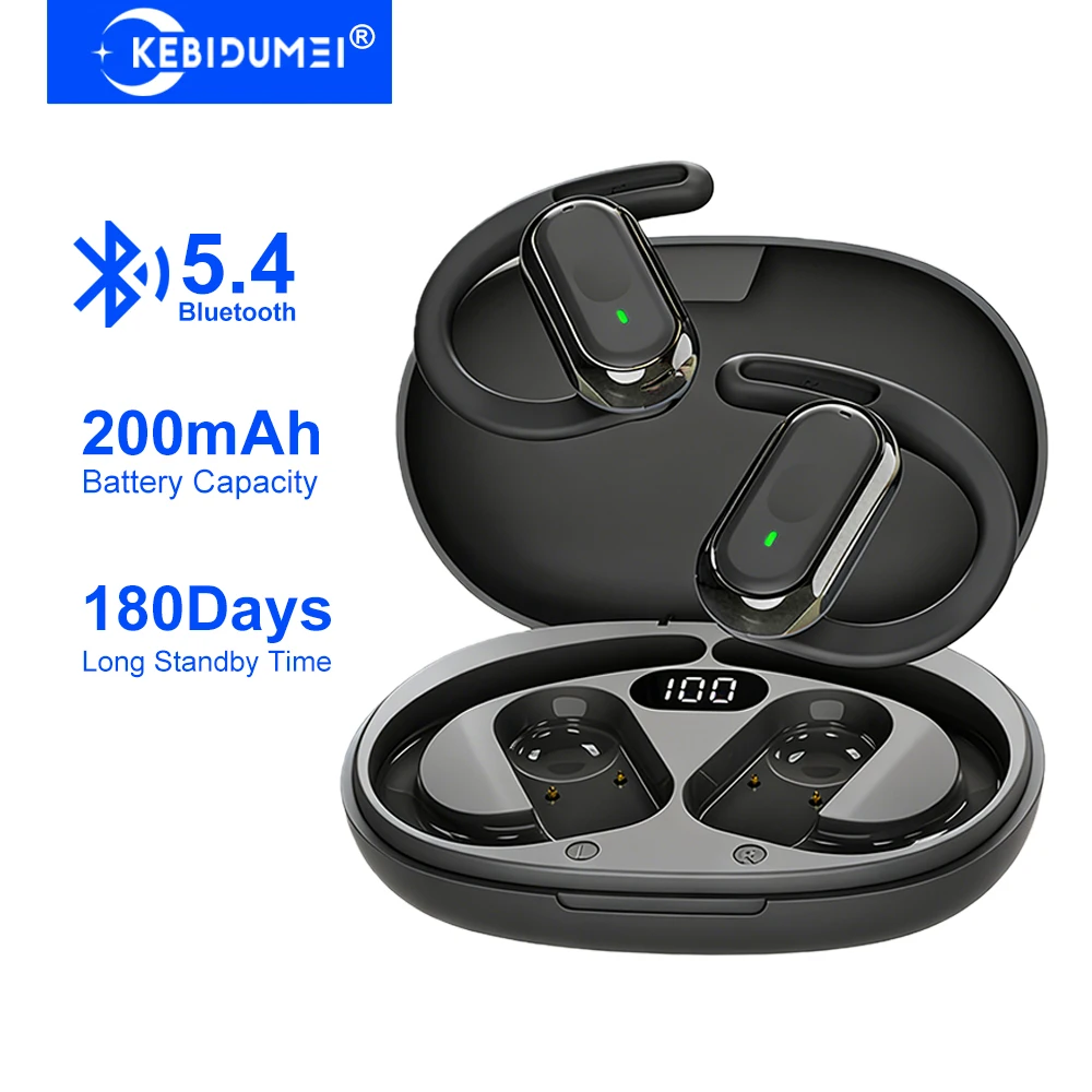 KEBIDUMEI Open-Ear Bluetooth 5 - đánh giá và giá Sports Earphone Hook
