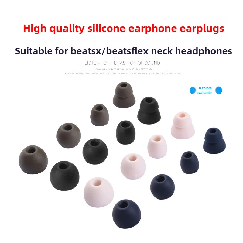 High Quality 4  Pair Silicone  - đánh giá và giá Beats Headphone Powerbeats Pro