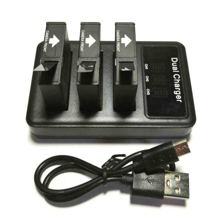 SJCAM 3 USB 3 Khe Cắm Sạc Pin  - đánh giá và giá Shure Mic Mv7