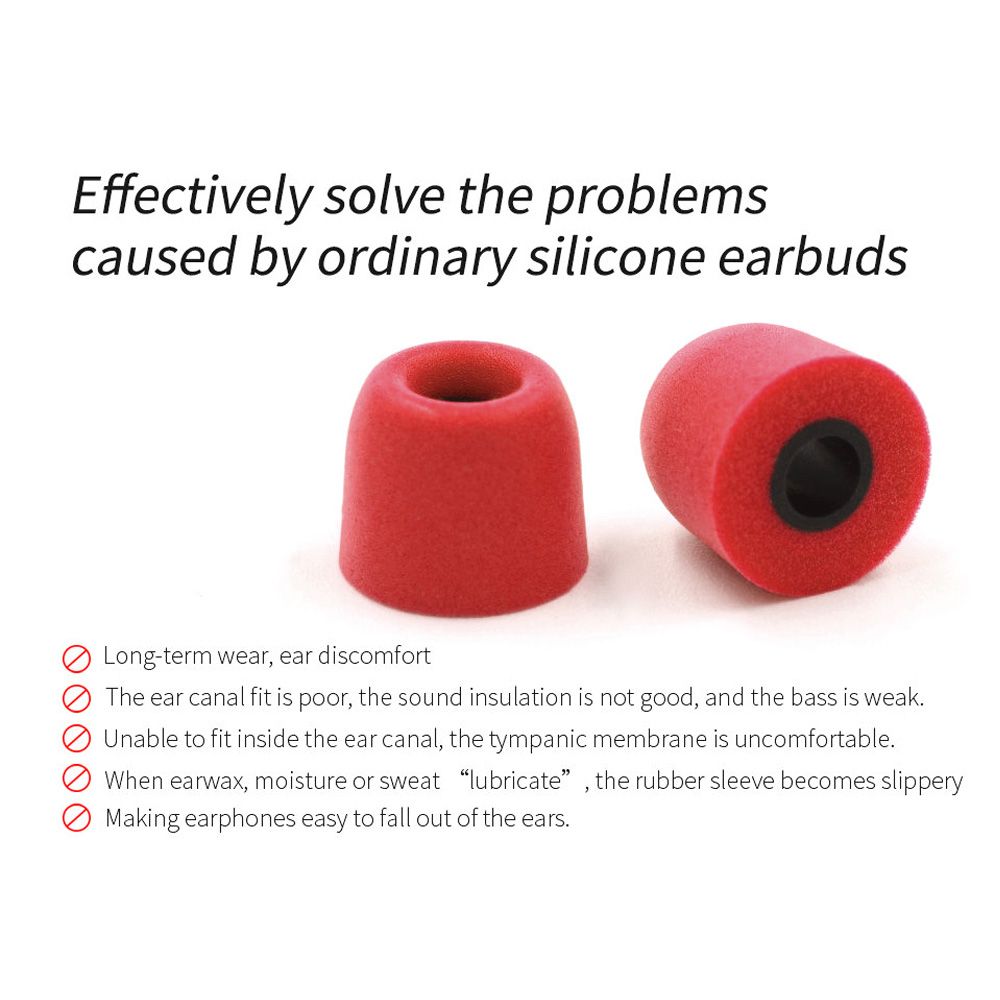 3Pairs Upgrade Noise Isolating - đánh giá và giá Earphone Foam Tip