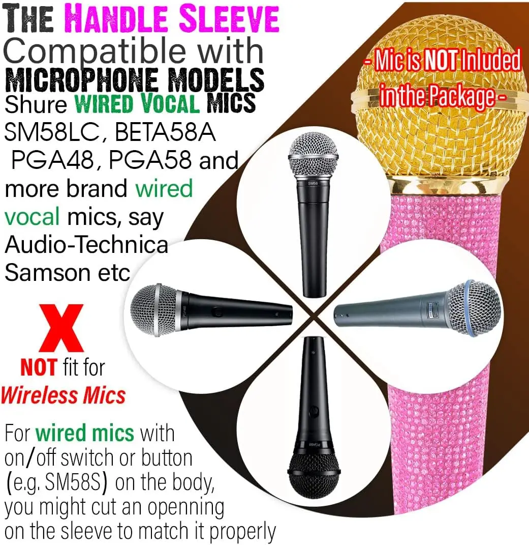 Colored Wired Microphone Cover - đánh giá và giá Shure Mic Mv7