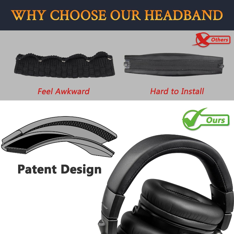 Replacement Headband for Audio - đánh giá và giá Audio Technica Headphone Ath-M20X