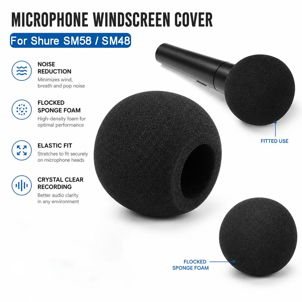 Replacement Mic Windscreen Cov - đánh giá và giá Shure Mic Sm58