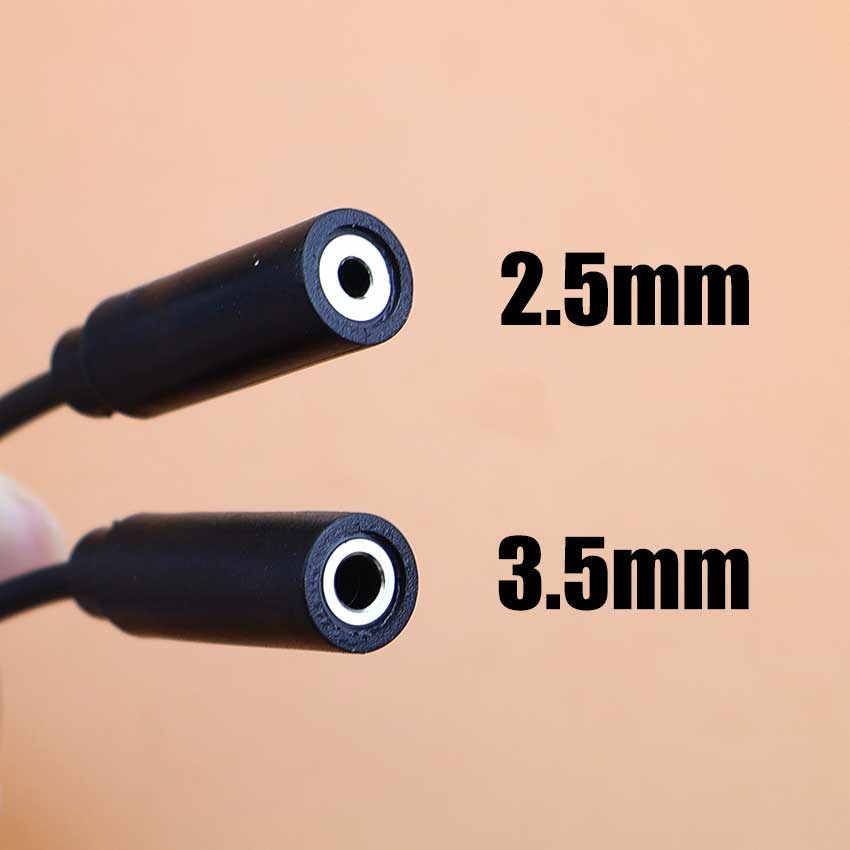 1pcs 2.5mm 3.5mm Mono Stereo A - đánh giá và giá Audiophile Headphone Wired