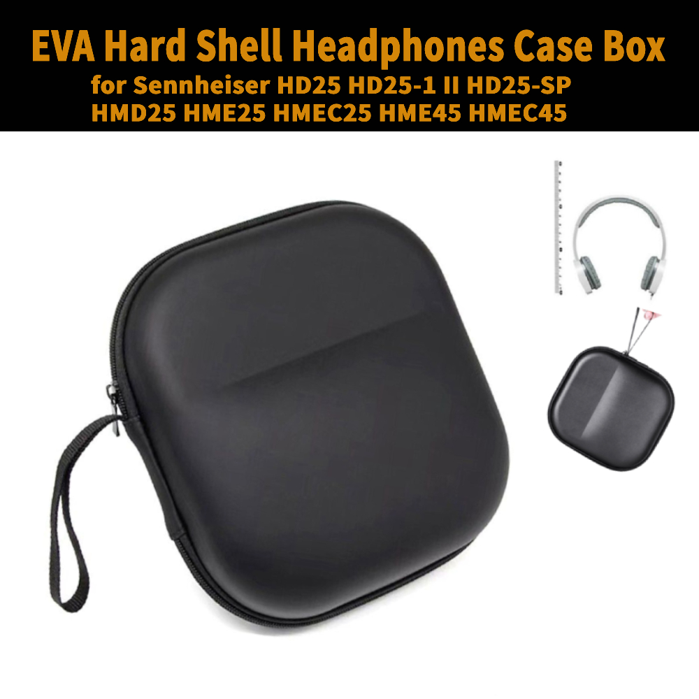 EVA Hard Shell Headphones Case - đánh giá và giá Sennheiser Headphone Hd 25