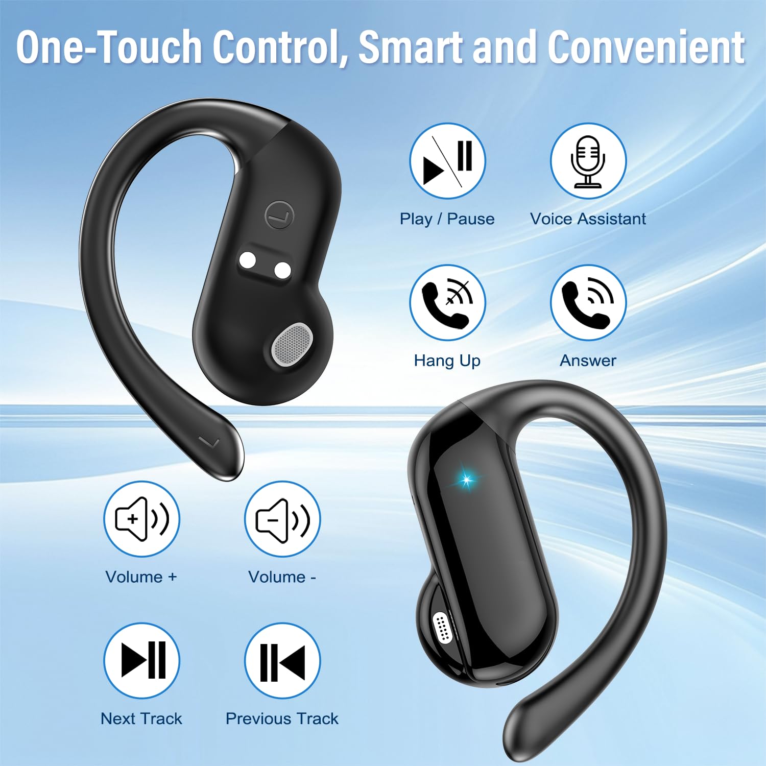 2026 Open-Ear Earbuds Bluetoot - đánh giá và giá Sports Earphone Hook