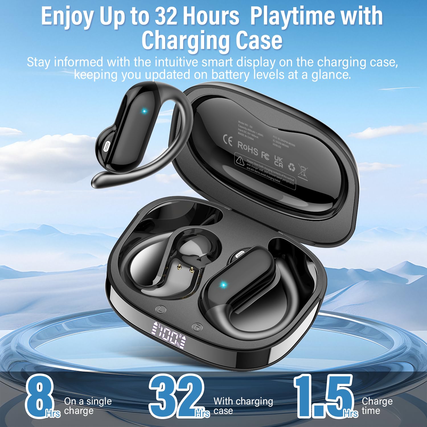 2026 Open-Ear Earbuds Bluetoot - đánh giá và giá Sports Earphone Hook