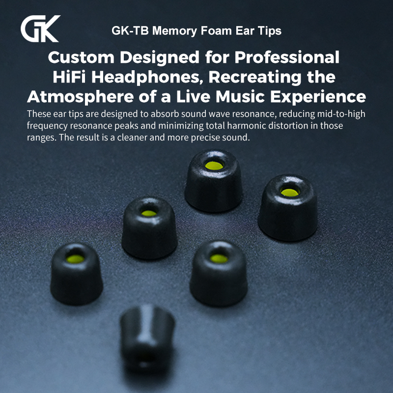 GK-TB 3Pair(6pcs) Noise Isolat - đánh giá và giá Earphone Foam Tip