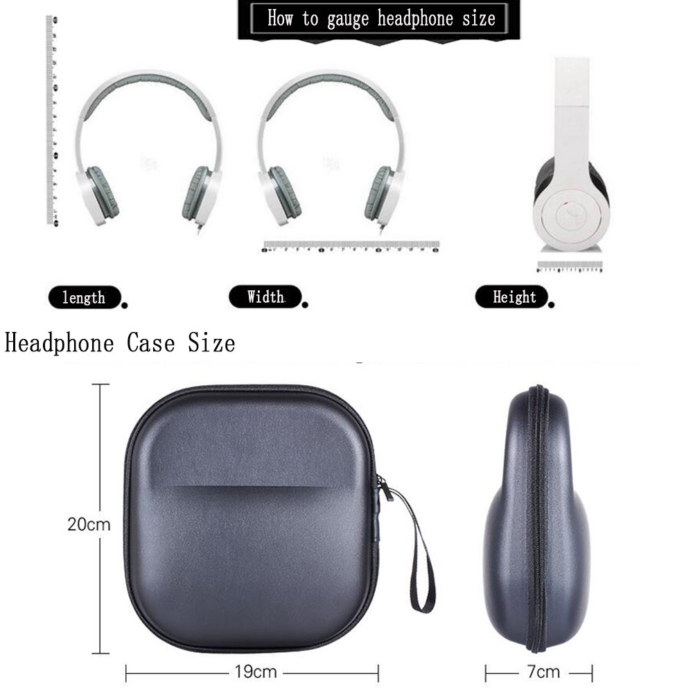 POYATU Earphone Case Bag For S - đánh giá và giá Sennheiser Headphone Hd 25