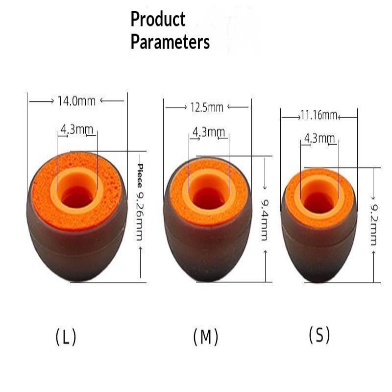 ❤️ 2PCS Memory Foam Earphones  - đánh giá và giá Earphone Foam Tip