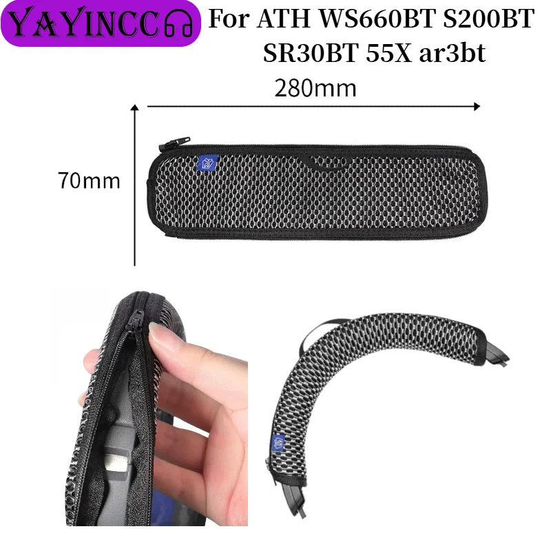 Mesh Fabric Zipper Headband Pr - đánh giá và giá Audio Technica Headphone Ath-Ws660Bt