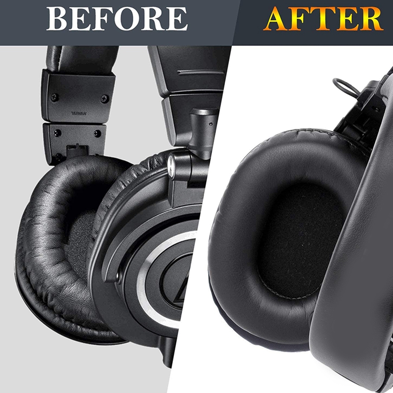 M50X Replacement Earpads Compa - đánh giá và giá Audio Technica Headphone Ath-M20X