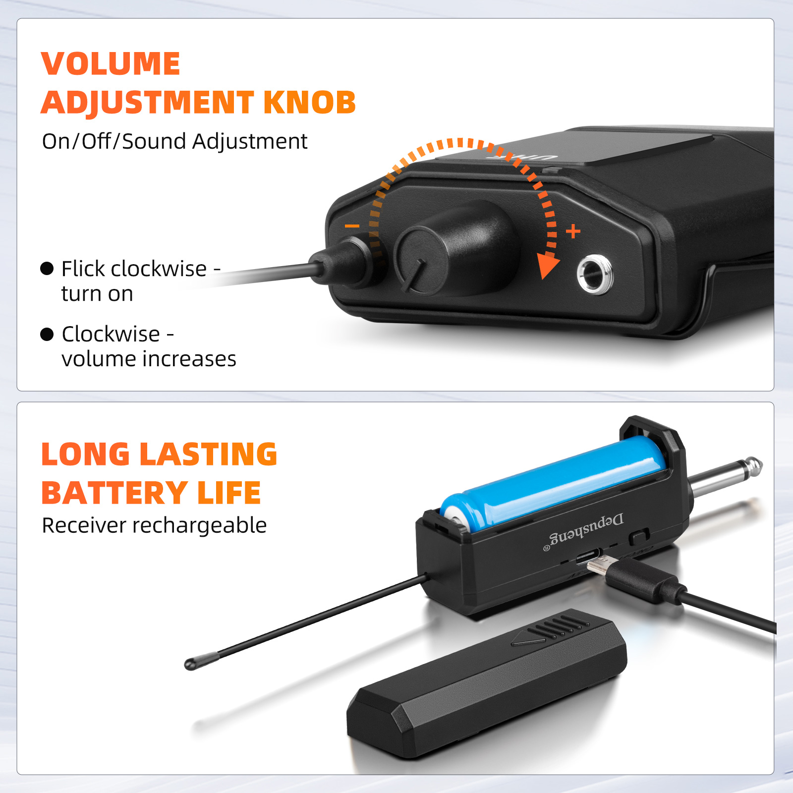 Depusheng Q3 Professional UHF  - đánh giá và giá Shure Mic Sm58